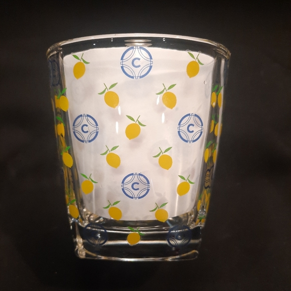 Ciroc Lemon Vodka Lowball Rocks Glasses ~ Set of 2 - Picture 3 of 10